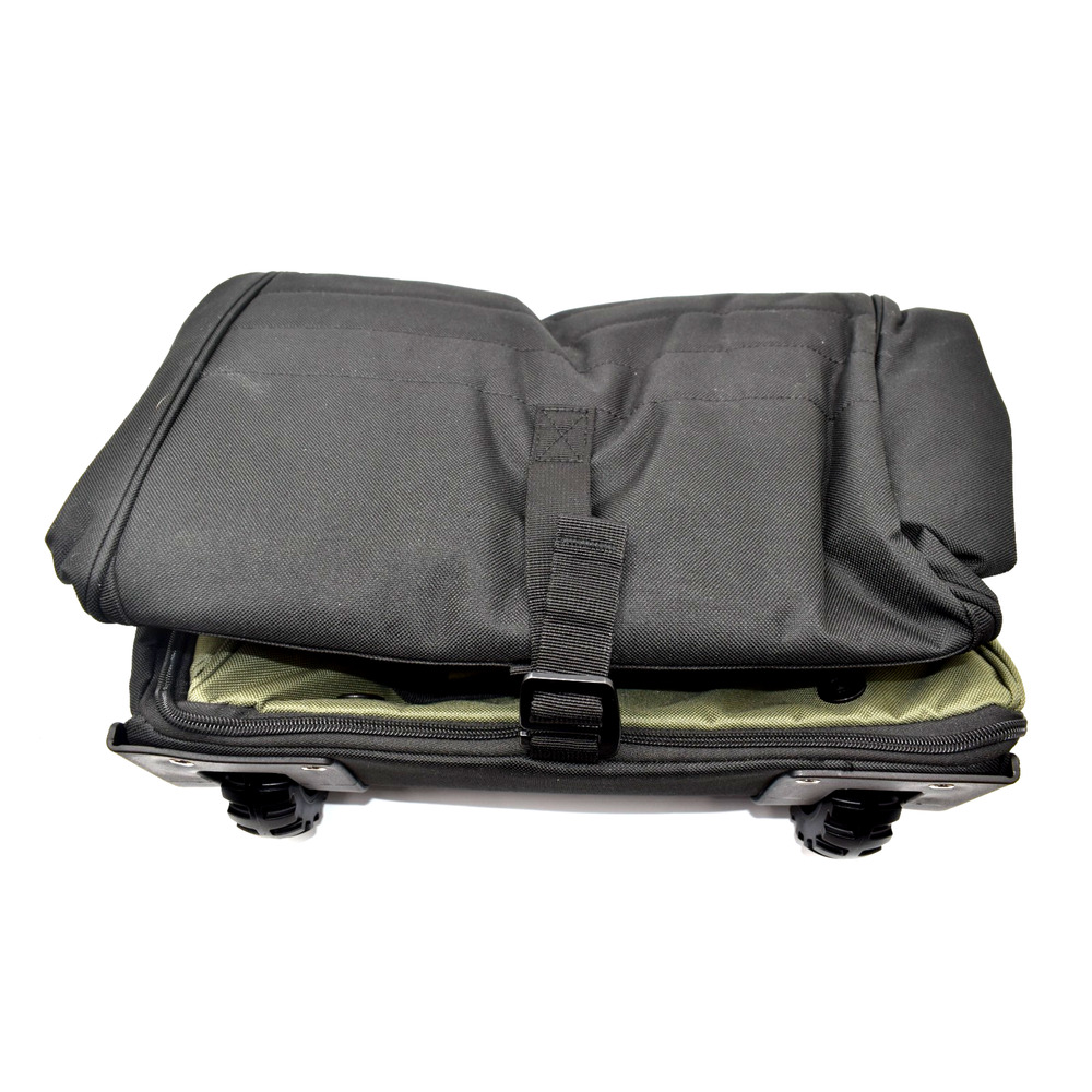 Fanwoli NEW 30'' Large Rolling Duffle Bag with Wheels Waterproof Heavyload Green - Picture 4 of 11